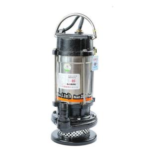 汐岩工程级不锈钢潜水泵家用手提式清水泵铜芯泵 1.1KW二寸半口潜水泵