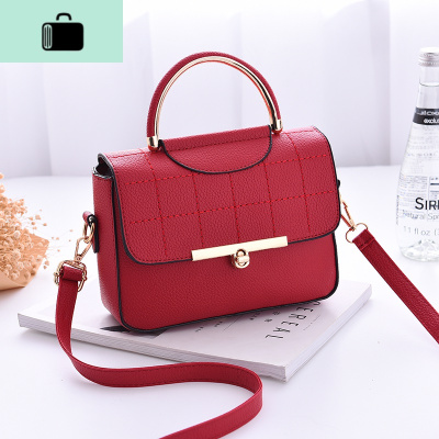 上新小包包女2020新款潮女士百搭单肩包时尚小方包韩版斜挎手提包NEW LAKE女士单肩包