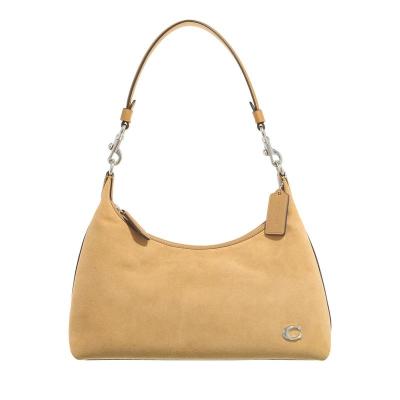 COACH蔻驰单肩包女轻便多种背法可调节带子实用分隔米色