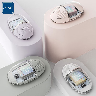 泺澳(REAO)魔法水晶鼠标 MU-08 樱花粉