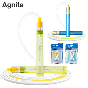 安格耐特(Agnite)得力安格耐特竹节跳绳可调节儿童小学生竞速不打结训练 FT155竞速跳绳一条[PVC]