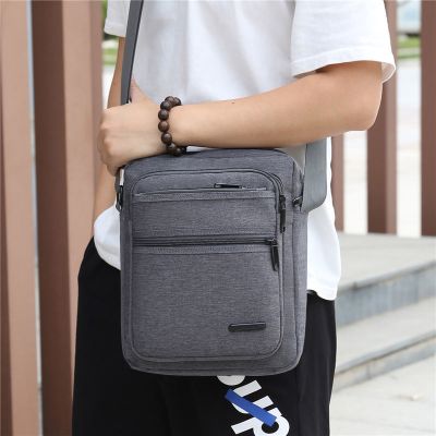 派尼美特韩版男士牛津布单肩斜挎包新款时尚潮耐磨背包休闲运动户外防水包