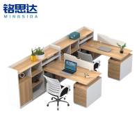 铭思达屏风工位两人含柜椅套