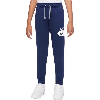 NIKE耐克长裤运动休闲加绒保暖针织大童裤DM8100-410 Z