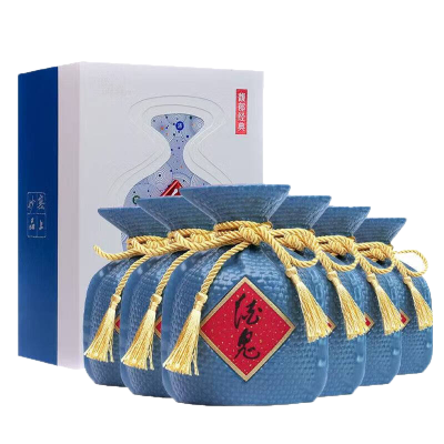 酒鬼酒 馥郁经典蓝坛 52度500ml*6原箱装 馥郁香型新老版本年份随机