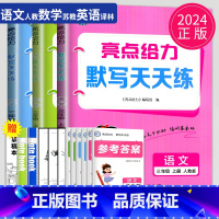 三年级上 语数英3本套装 小学三年级 [正版]2024亮点给力计算天天练三年级上册数学三上苏教版SJ江苏小学3年级上学期