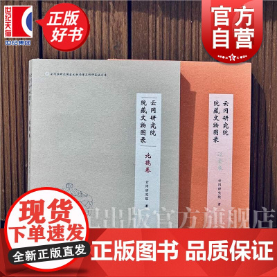 云冈研究院院藏文物图录:北魏卷/辽金卷 云冈研究院国家文物局重点科研基地文库 上海人民美术出版社艺术收藏类新书