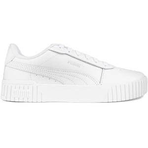 彪马(Puma)女鞋休闲运动板鞋真皮透气舒适百搭经典款低帮 lace-up White 37