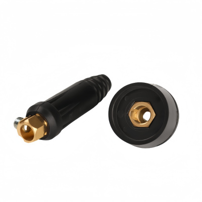 铁洋 电焊机快速接头 DKJ35-50 插头+插座(黑) 套