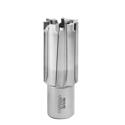 Φ24x25合金钢钻头空心钻头钻头不锈钢打孔金属合金磁力钻取芯钻头厚钢板打孔开孔器