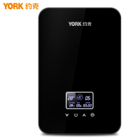 [门店同款]YORK即热式电热水器YK-F2A黑 智能恒温电热水器 触控式家用洗澡机小型免储水8800W