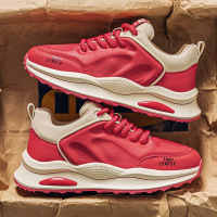 低帮软底透气鞋子男拼色百搭男士潮流休闲运动鞋男鞋20265春季新款