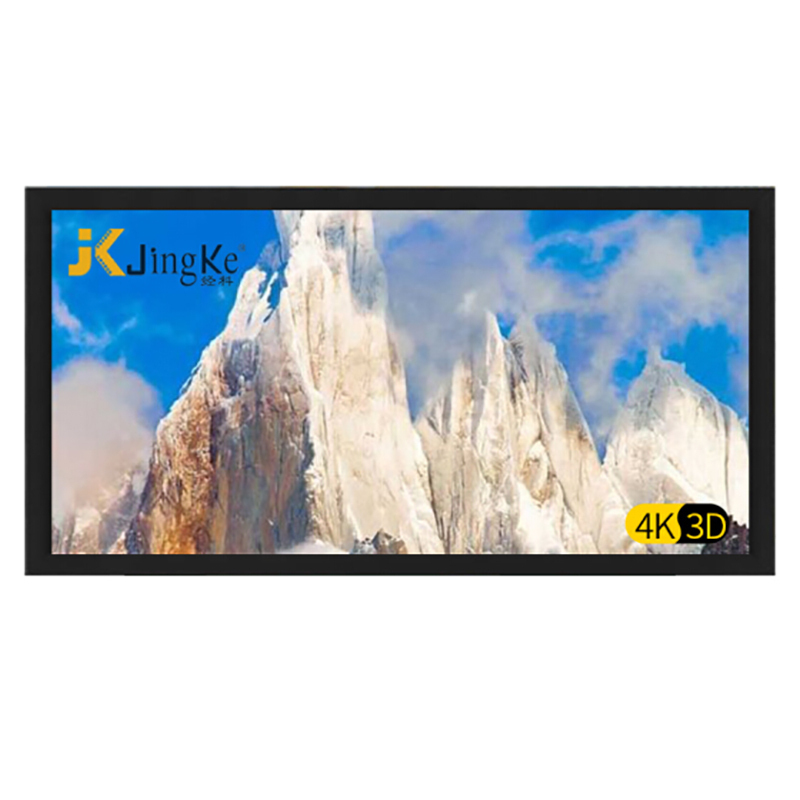 经科JK画框工程幕布H3-FL/W2高清投影机投影仪正投软幕230寸2.35:1
