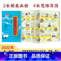 中华上下五千年思维导图 [正版]中华上下五千年思维导图 漫画版一本书读懂中国史 展现华夏历史长卷通揽王朝风云变幻 中小学