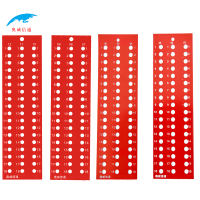奥威信通 穿线板标识3*18柱 个
