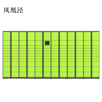 凤凰泾智能快递柜小区快递自提柜派件柜室外寄存柜信报箱储物柜一主五副131格