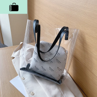 夏季大包包女包2020新款果冻透明韩版手提百搭大容量单肩包NEW LAKE女士单肩包