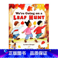[正版]我们一起捡树叶 英文原版绘本 We're Going on a Leaf Hunt 押韵绘本 英语词汇积累亲子