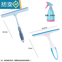敬平家用擦玻璃刮擦窗户大小号水刮擦桌子刮刀刮水器长杆清洁工具 清洁3件套擦玻璃器