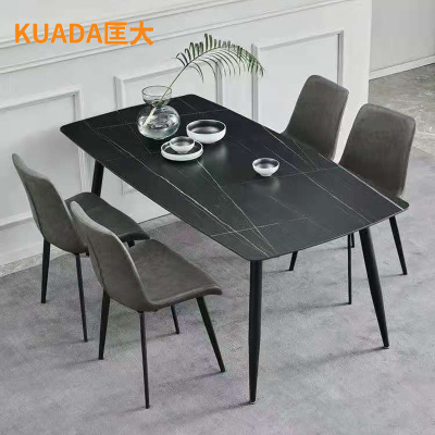匡大岩板餐桌极简岩板餐桌现代简约风餐桌 KDT230