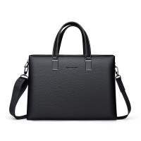斯妮拉英皇保罗欧美时尚真皮公文包商务简约男士包包2023新款斜挎单肩手提包大包