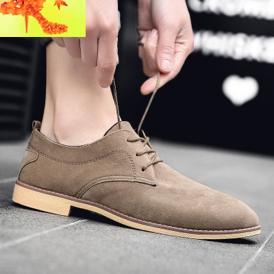 春季男鞋46码低帮马丁靴男士特大码45皮鞋英伦风靴子加绒中帮棉鞋简畅