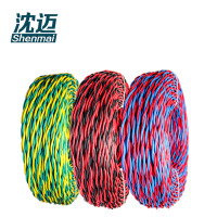 沈迈 铜芯耐火软电线 NH-RVS-2*1.5mm²(95米) /捆