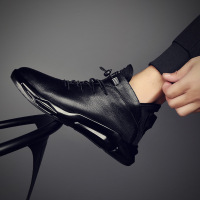 策霸CEBA男士高帮鞋透气耐磨时尚百搭潮流运动鞋