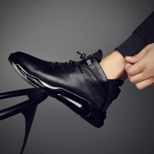 策霸CEBA男士高帮鞋透气耐磨时尚百搭潮流运动鞋