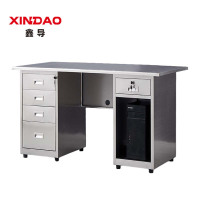 鑫导 304不锈钢办公桌 1200*600*750mm-K02 张