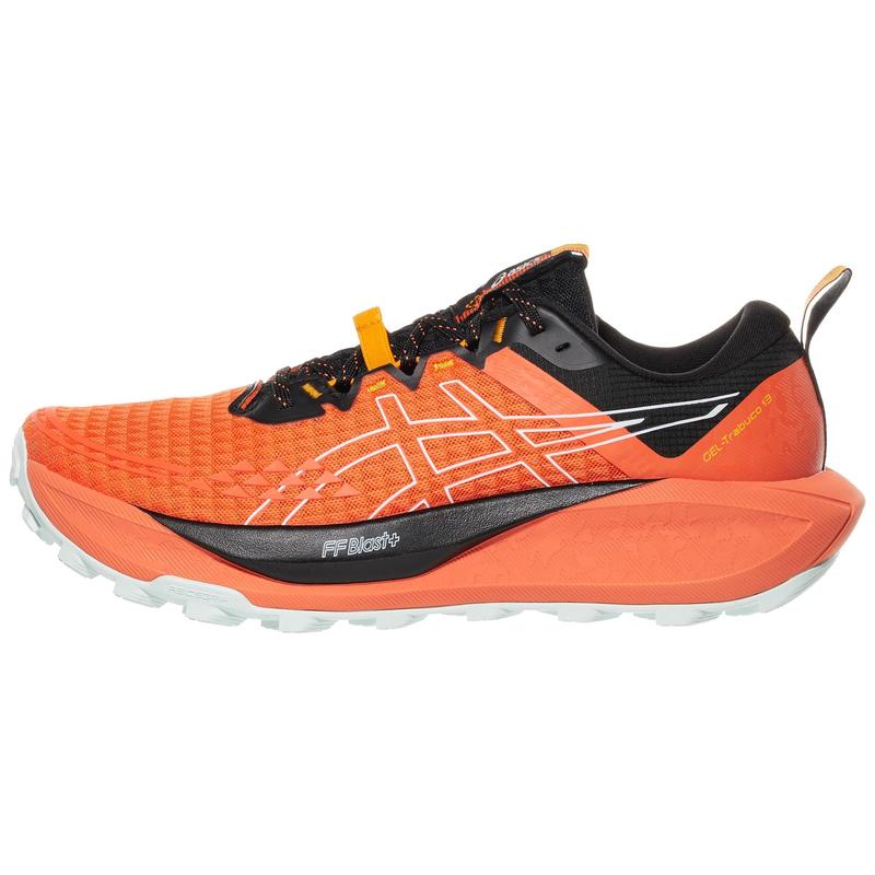 ASICS男跑步鞋缓震户外鞋Gel Trabuco 防滑运动鞋越野跑日常训练