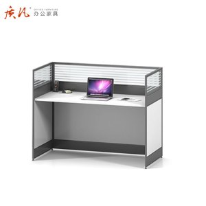质凡屏风员工位简约现代职员办公桌 单人位