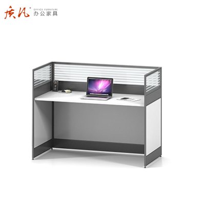 质凡屏风员工位简约现代职员办公桌 单人位