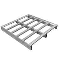 鑫木樽钢制托盘110*110*13cm个