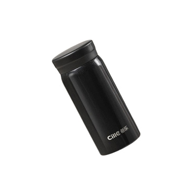 希乐保温杯200ml不锈钢便携精致小巧黑色XB-24115