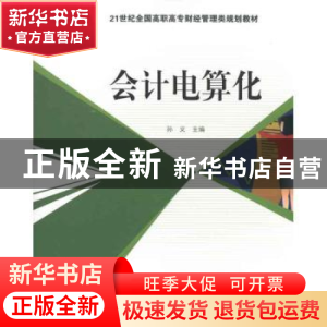 正版 会计电算化 孙义 北京大学出版社 9787301167847 书籍