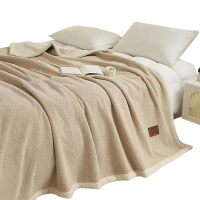 华人情思 绵羊绒毛毯 200*230cm/条