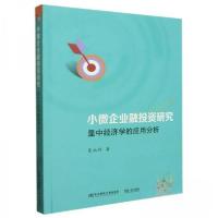 正版新书]小微企业融投资研究显中经济学的应用分析袁永科著9787