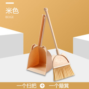 宝宝迷你小扫把簸箕套装儿童扫地工具垃圾铲家用笤帚扫帚组合