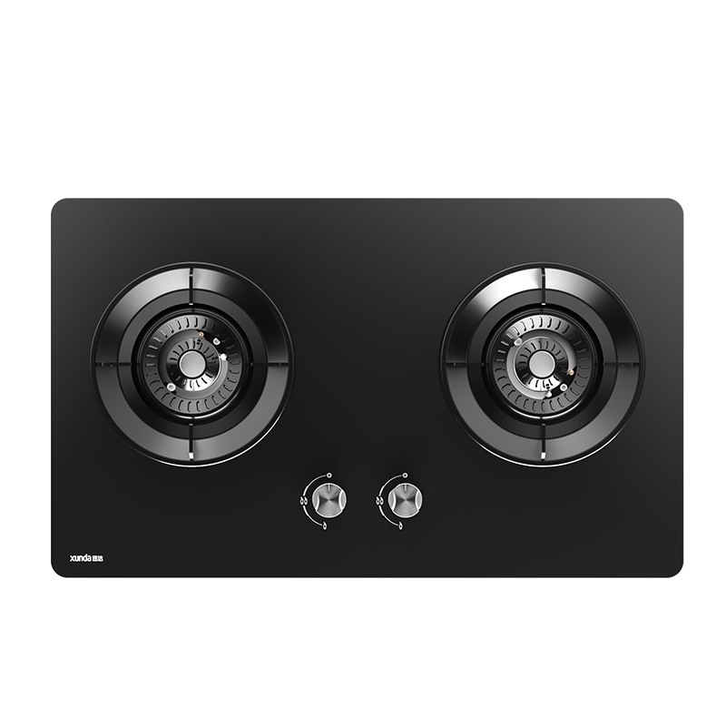 迅达灶具家用双灶70%热效率猛火燃气灶D1(天然气)