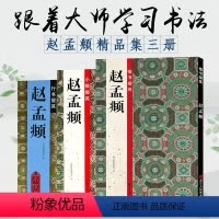[正版]赵孟頫楷书行书小楷字帖书法全集3册 胆巴碑/洛神赋/汲黯传/前后赤壁赋/闲居赋/三门记/行书千字文 赵孟俯字帖