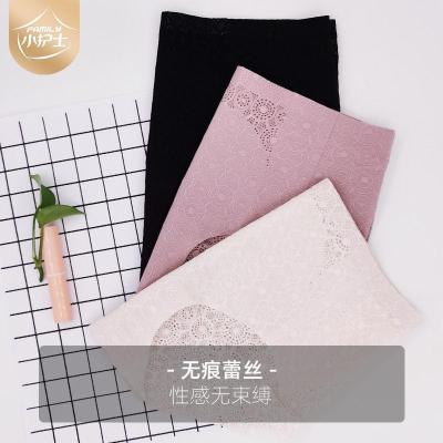 小护士内裤女蕾丝一片式春夏无痕随心裁平角裤女士内裤WHN006