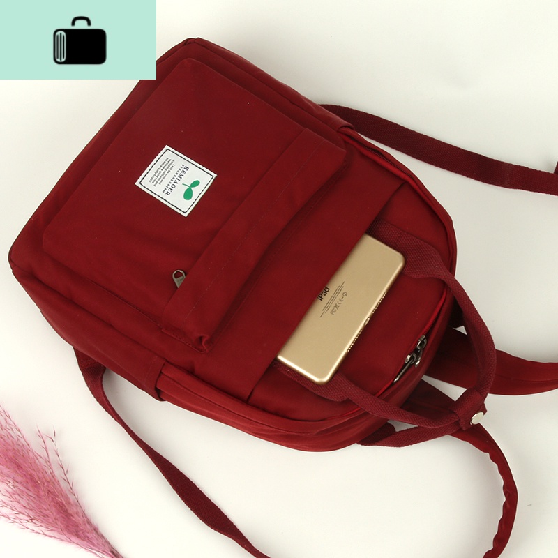 书包女大学生古着感ins风中学双肩包新款初中生休闲韩版高中背包NEW LAKE