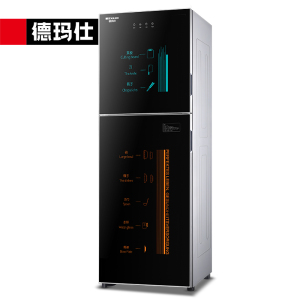 德玛仕DEMASHI商用消毒柜立式紫外线高温消毒家用厨房餐厅酒店用碗筷大容量消毒碗柜茶杯款 XDZ330-F1