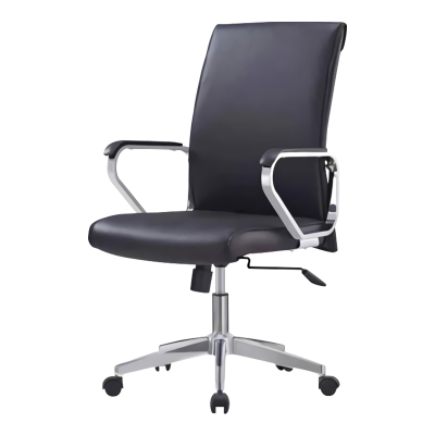 臻远 ZY-6686 办公椅转椅皮椅办公会议椅子家用可升降转椅游戏椅 西皮