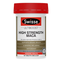 Swisse斯维诗高浓度玛卡片60粒/瓶装 澳洲原装进口自然玛咖 提振精力成年男士保健品 膳食营养补充剂