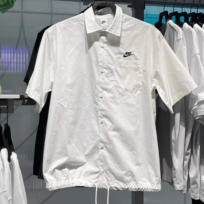 NIKE/耐克男装新款运动服百搭开衫翻领休闲T恤 FN3903-133 C