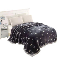 绵族世家 MZSJ8597 150×200cm 2.5公斤 毯子 1件/条 (单位:条) 白三角