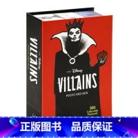 [正版]迪士尼恶棍明信片盒100张收藏明信片英文原版The Disney Villains Postcard Box庆