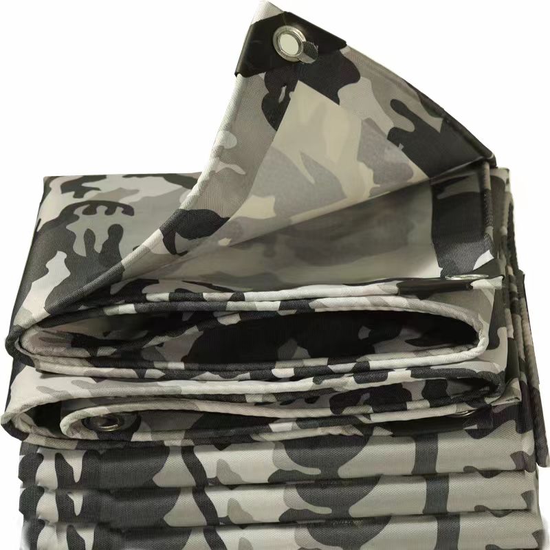 德力彩 篷布 防雨布(迷彩大花米白)平方米